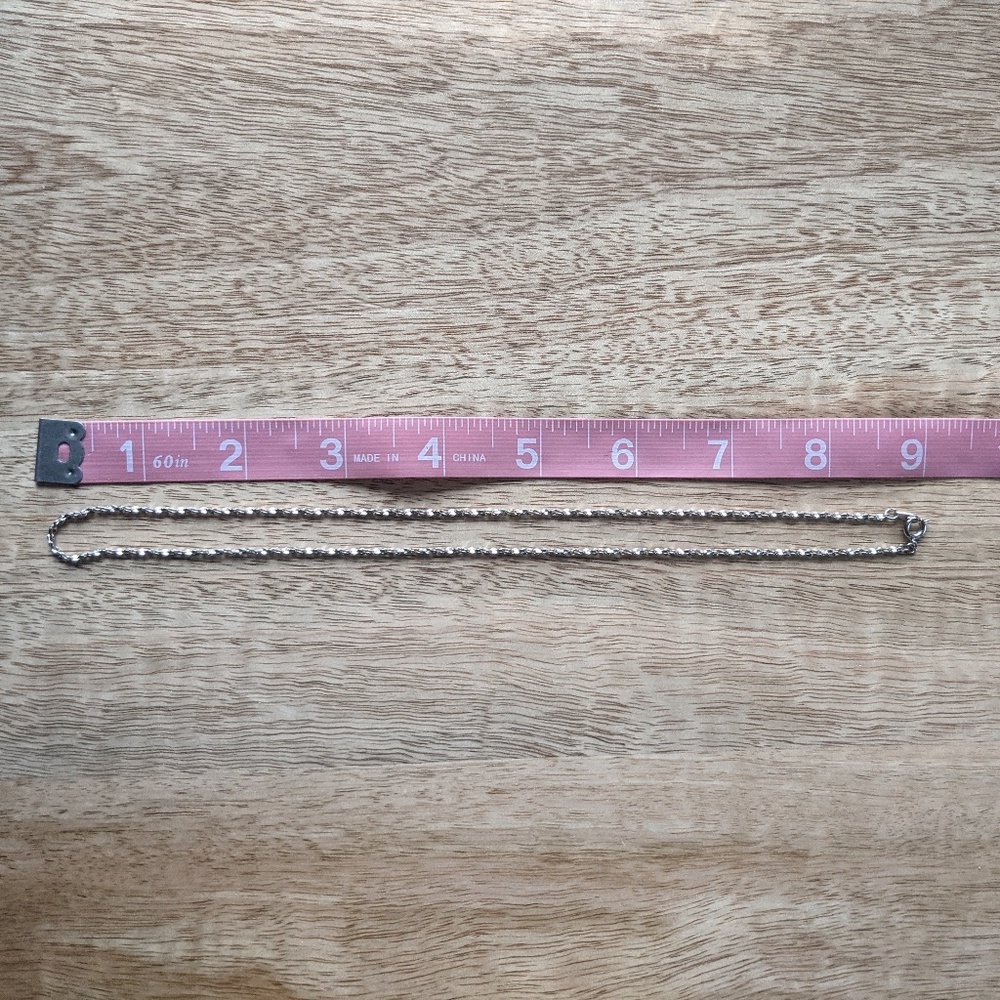 Vintage 18-inch Silver Chain